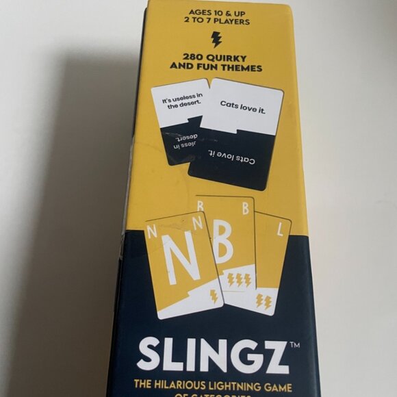 SLINGZ — The Hilarious Lightning Game of Categories - Picture 6 of 7